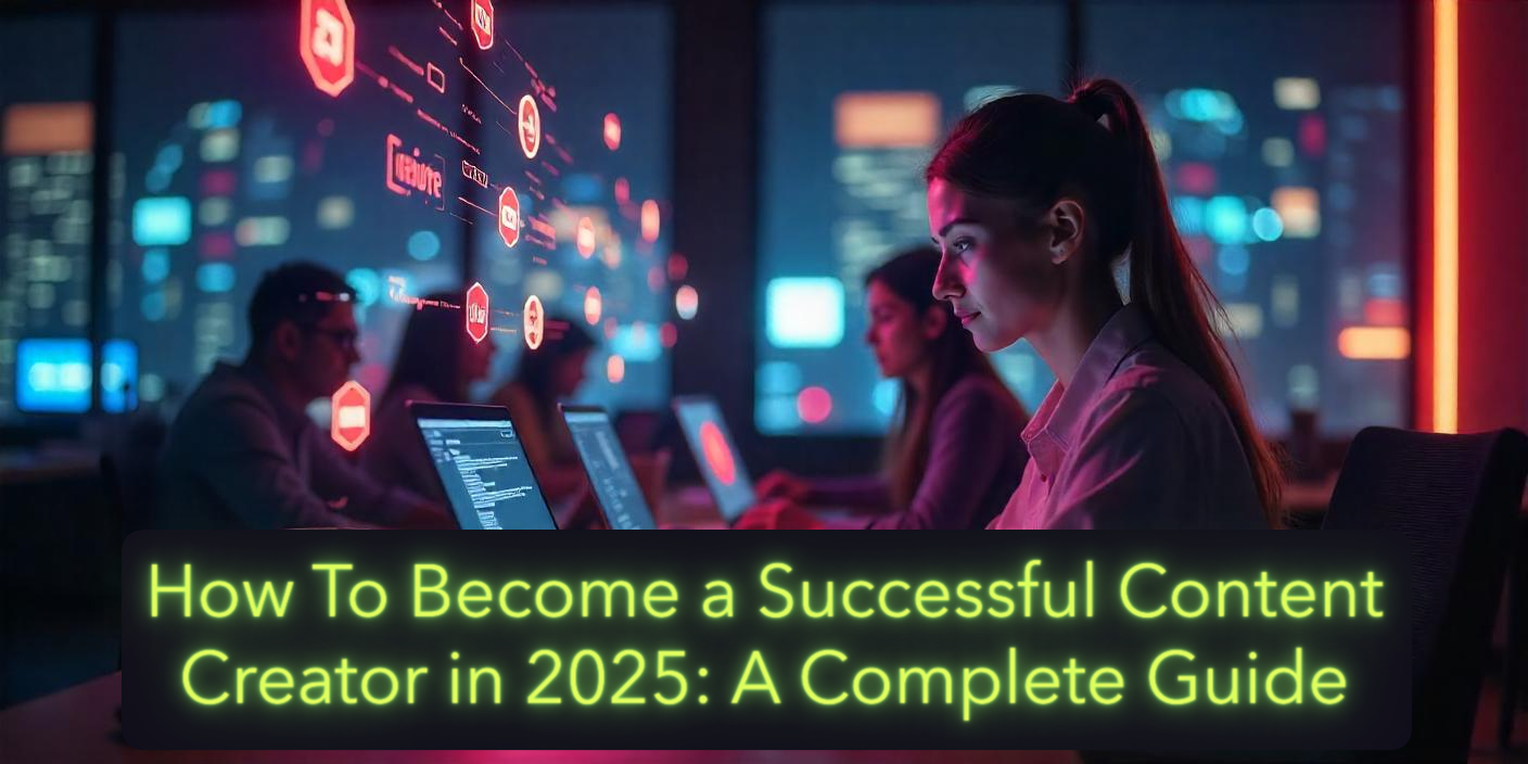 How To Become a Successful Content Creator in 2025: A Complete Guide